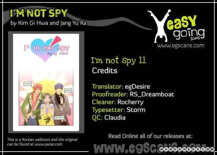 I'm not Spy Chapter 11 1